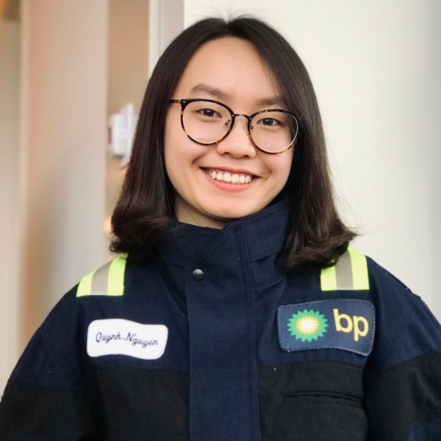 Student on Co-op at BP